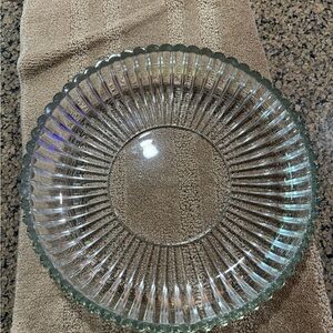 Elegant Clear Glass Bowl